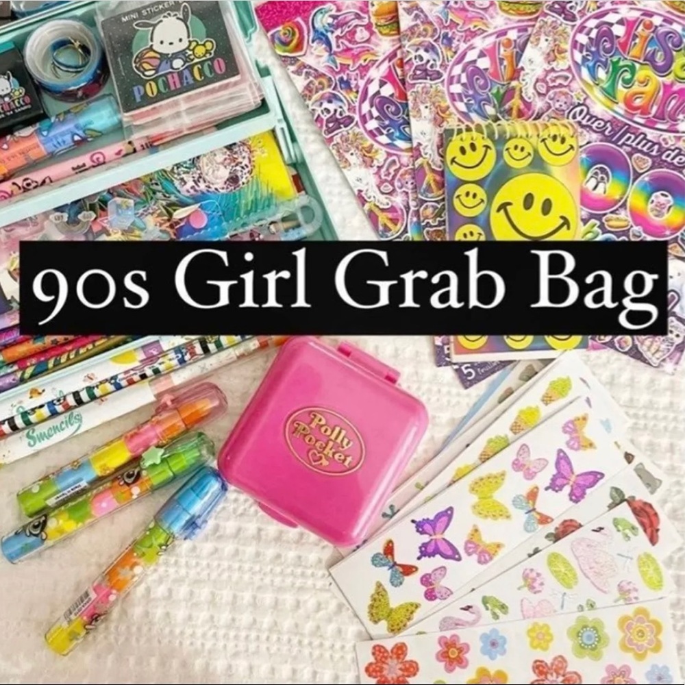 90s Girl Y2K Mystery Bundle! Nostalgic Vintage Accessories Toys and More